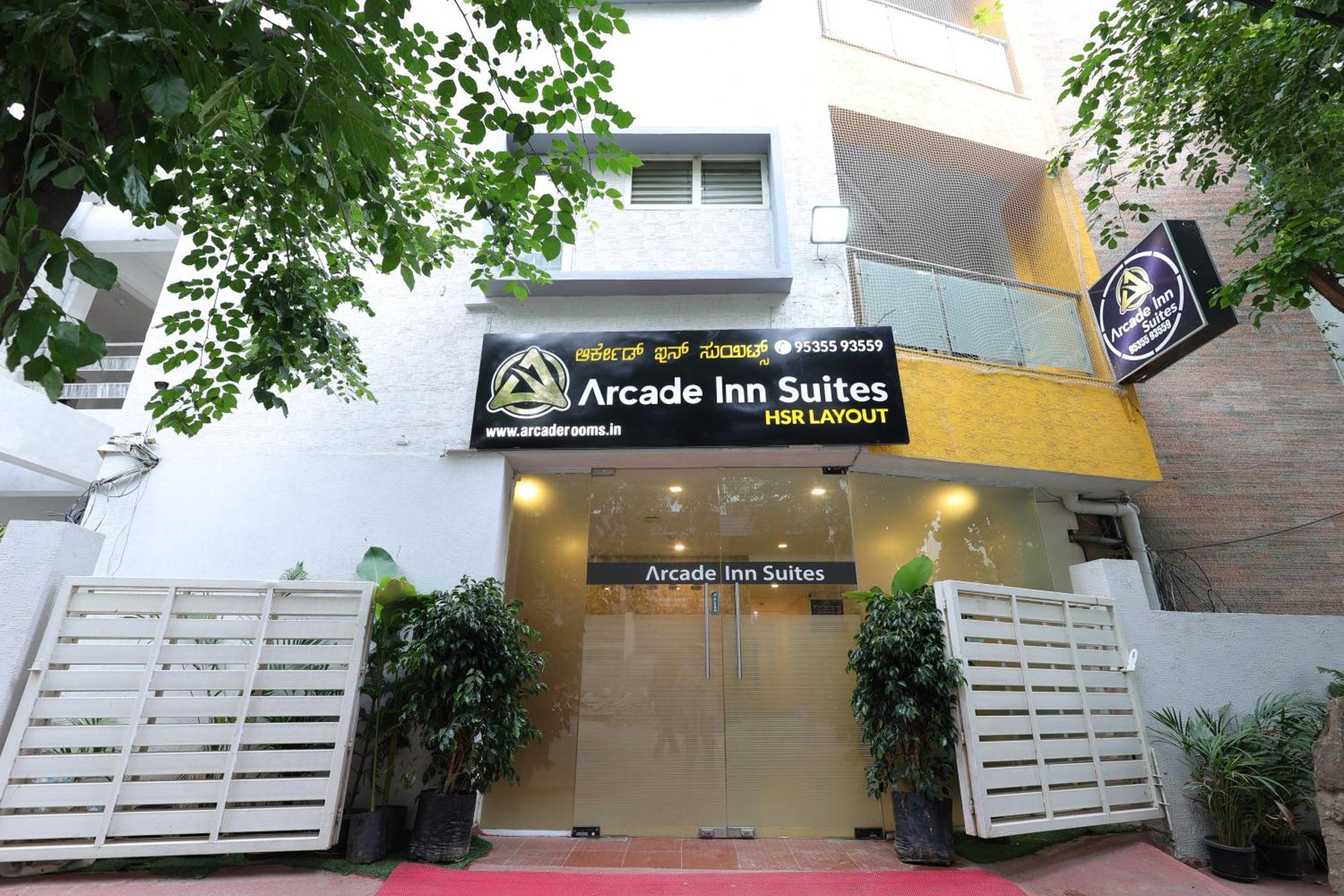 Arcade Inn Suites Bangalore Luaran gambar
